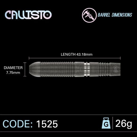 Callisto 3 - 90% - Steel Tip