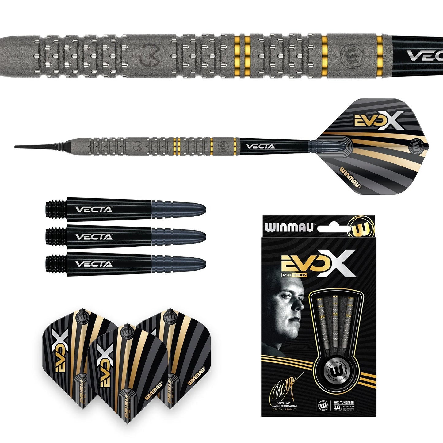 Michael van Gerwen Evo X - 90% - Soft Tip