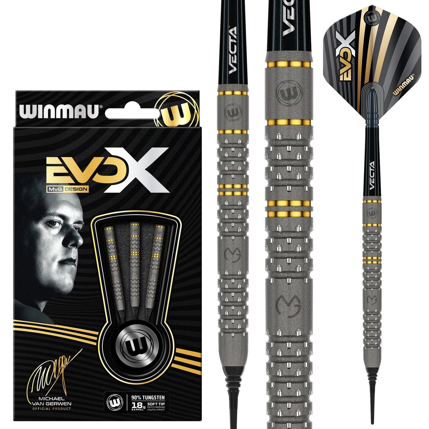 Michael van Gerwen Evo X - 90% - Soft Tip
