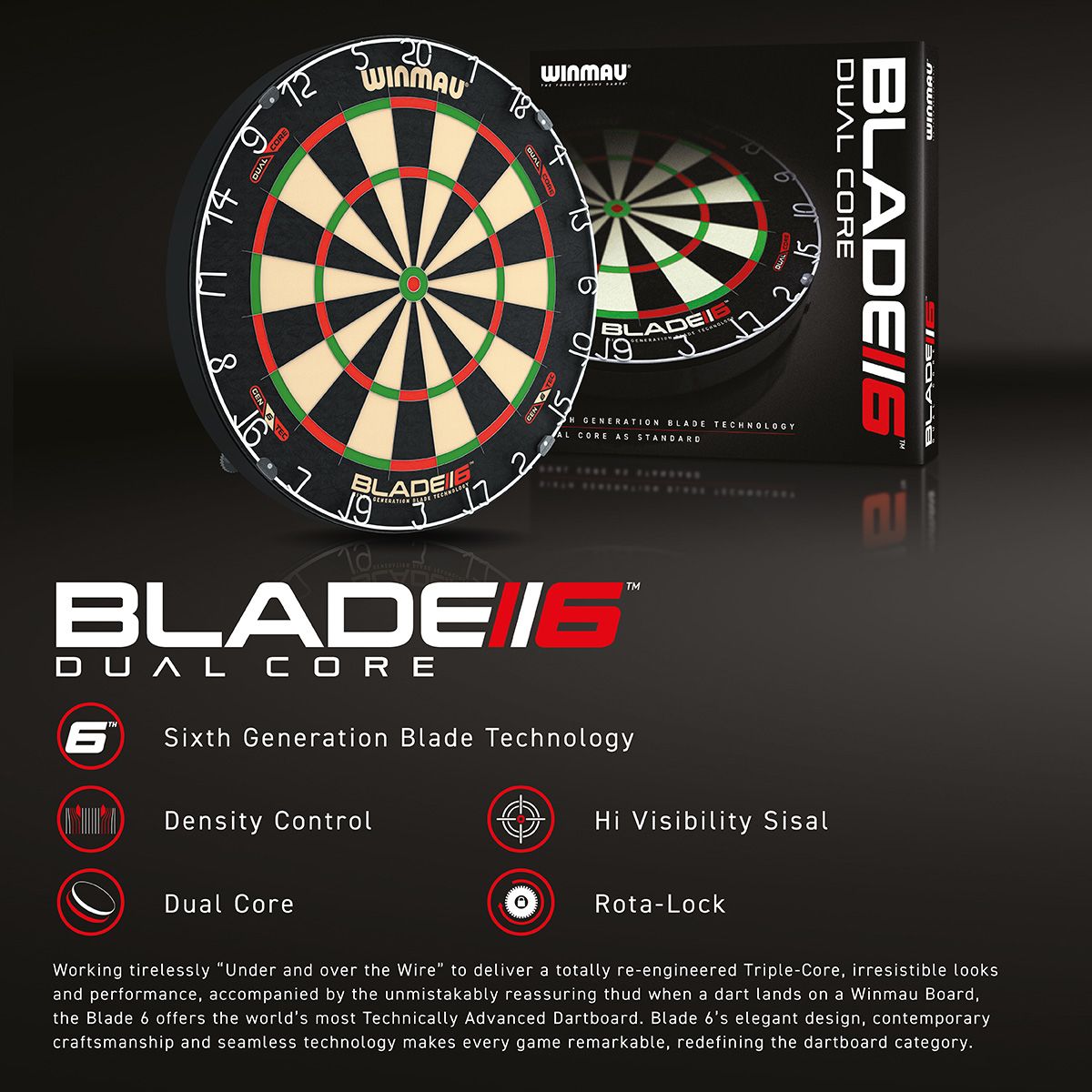 Winmau Blade 6 - Dual Core