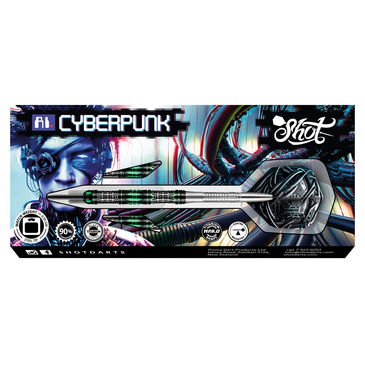 AI Cyberpunk - 90% - Steel Tip