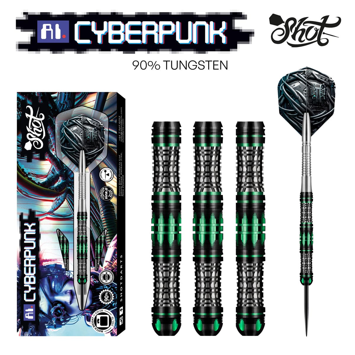 AI Cyberpunk - 90% - Steel Tip
