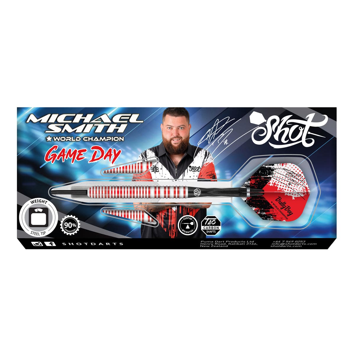 Michael Smith - Game Day - 90% - Steel Tip