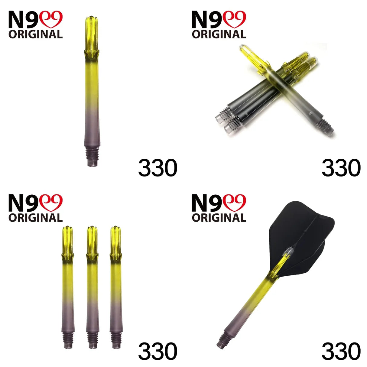 Locked Straight Natural 9 - Two Toned