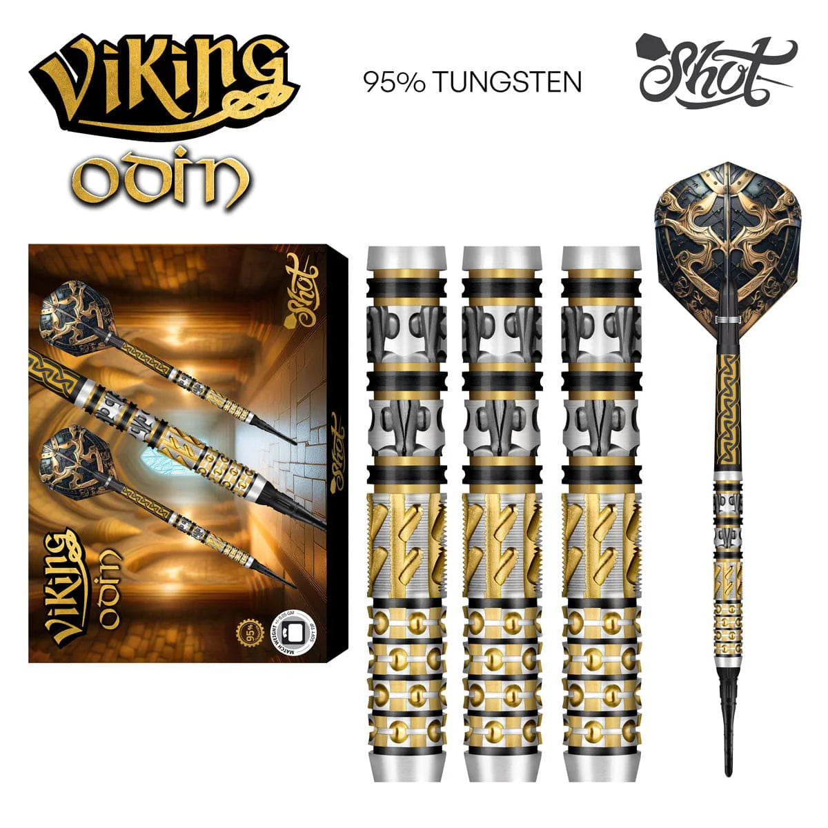 Viking Odin - 95% - Soft Tip