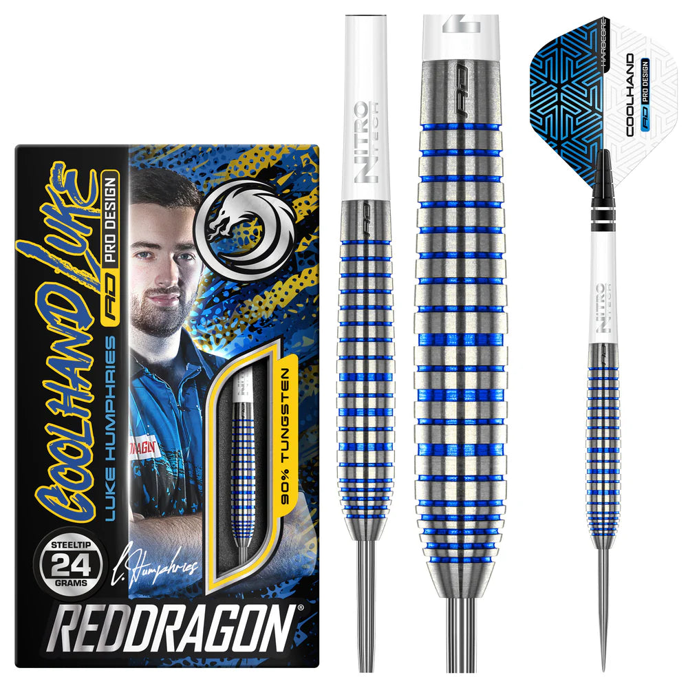Luke Humphries - TX3 Cool Blue S.E. - 90% - Steel Tip