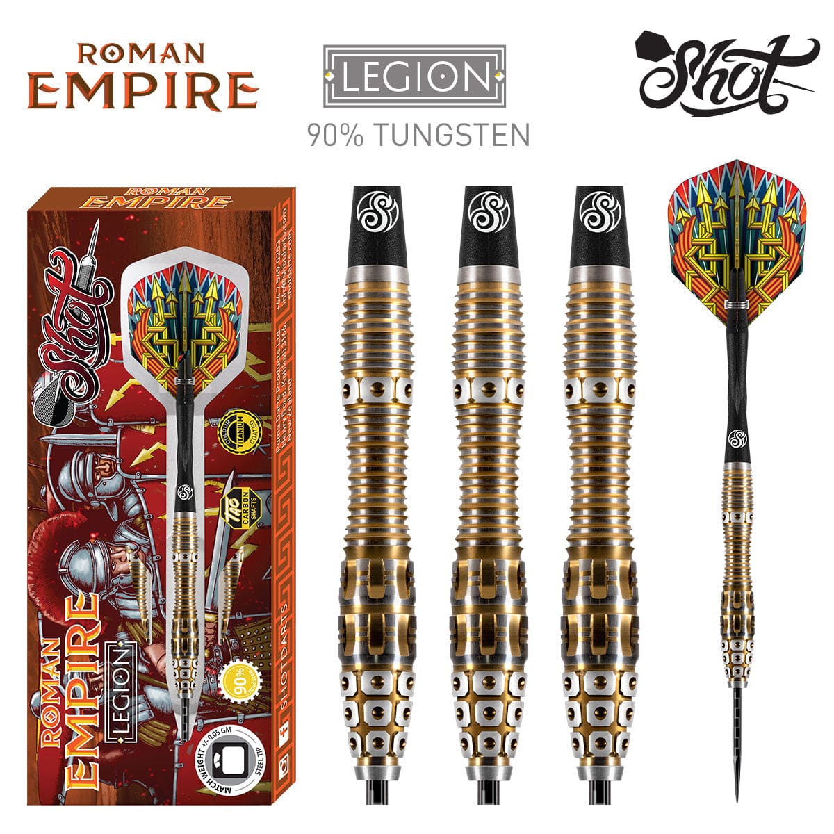 Roman Empire Legion - 90% - Steel Tip