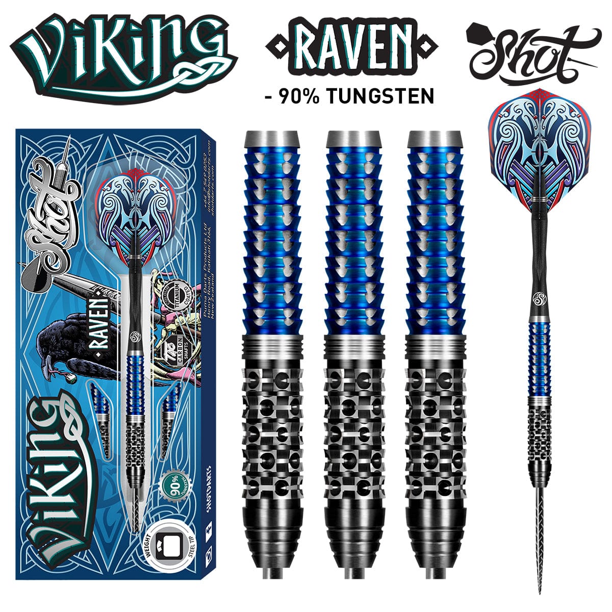 Viking Raven - 90% - Steel Tip