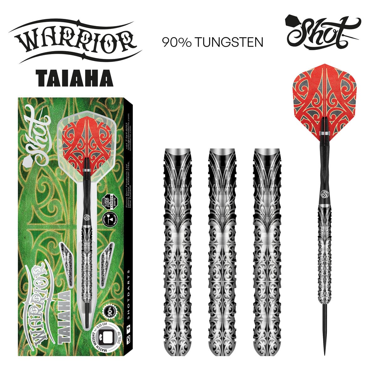 Warrior Taiaha - 90% - Steel Tip
