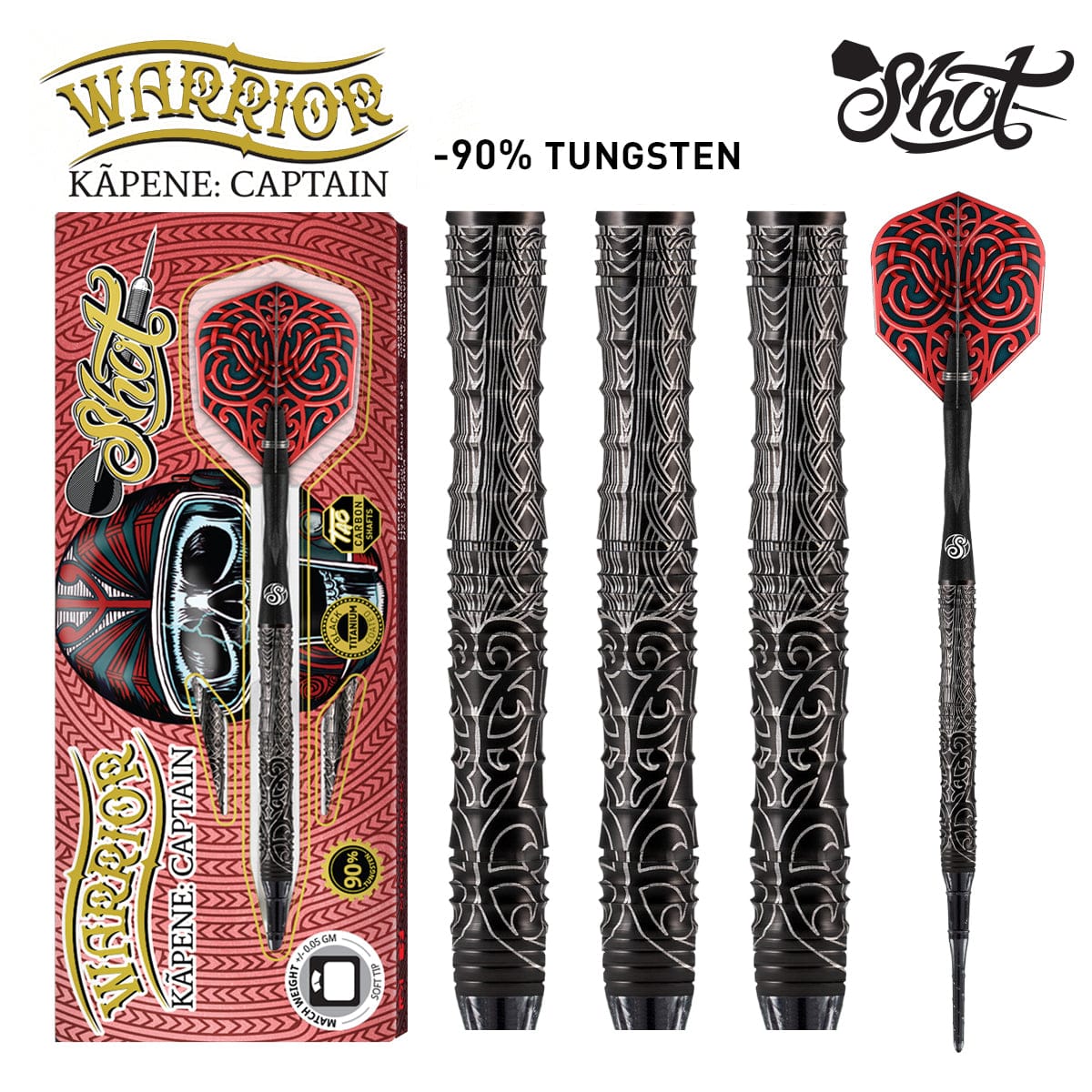 Warrior Kapene - 90% - Soft Tip