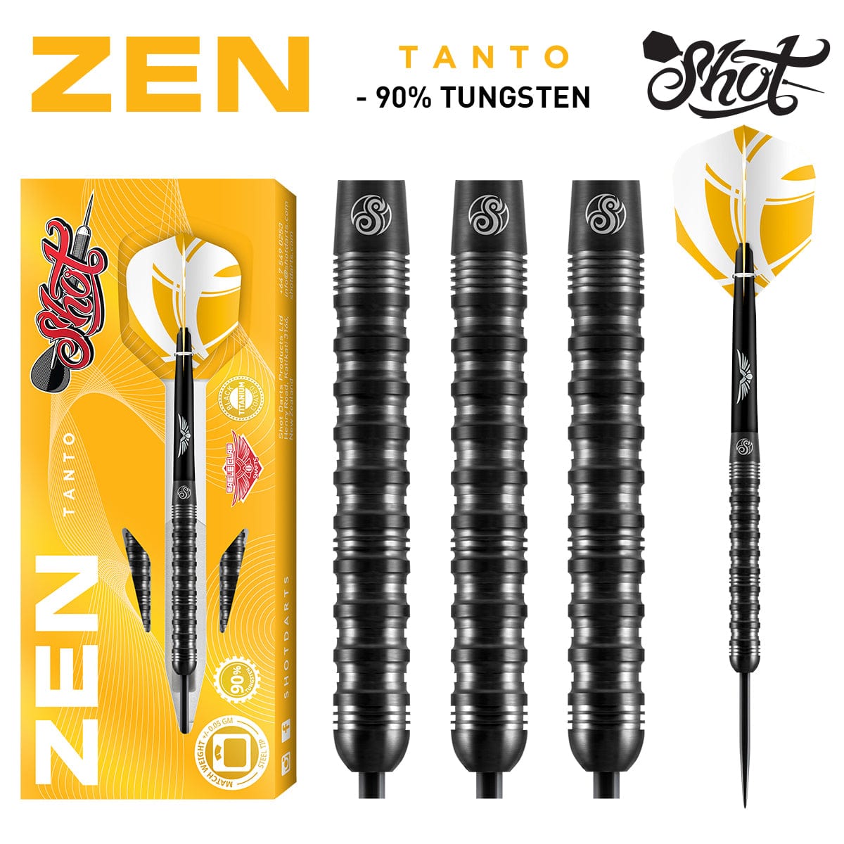 Zen Tanto - 90% - Steel Tip