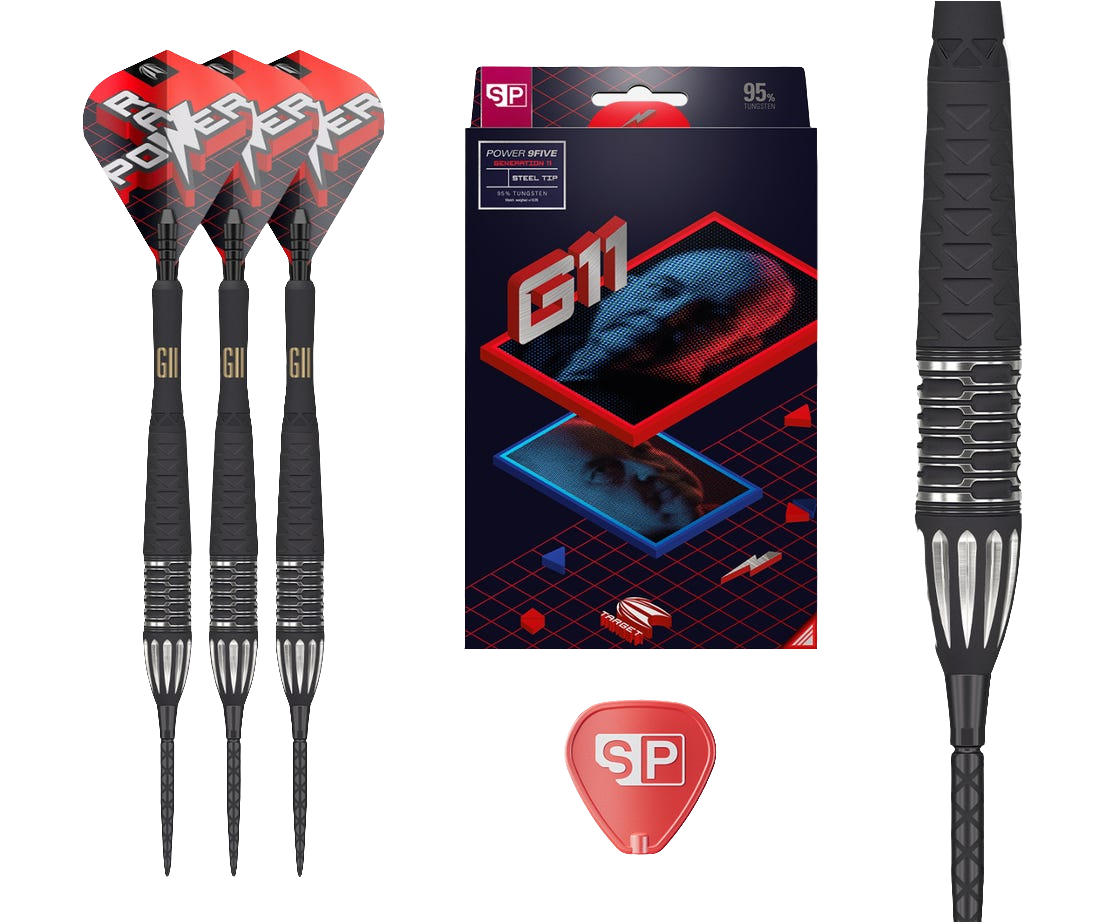 Phil Taylor Power 9Five G11 SP - 95% - Steel Tip