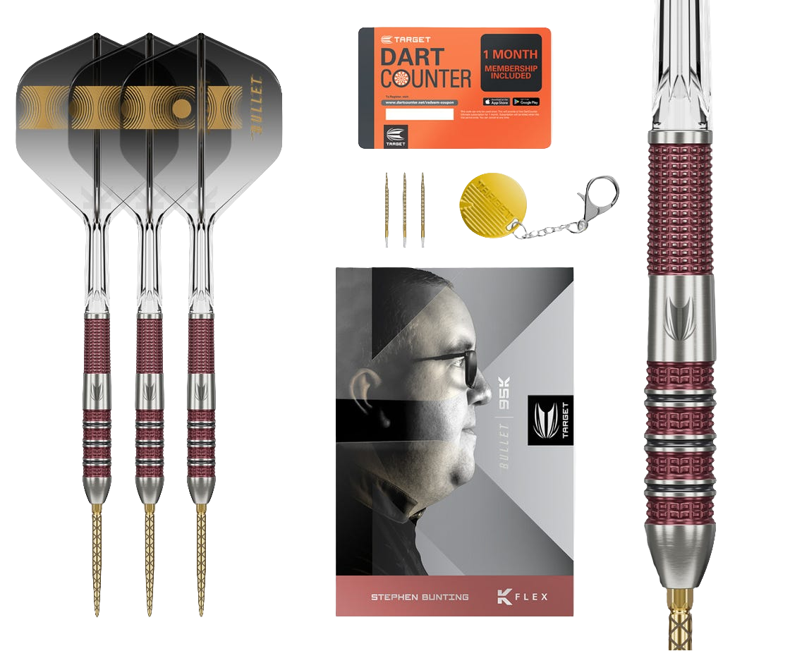 Stephen Bunting 95K SP - 95% - Steel Tip