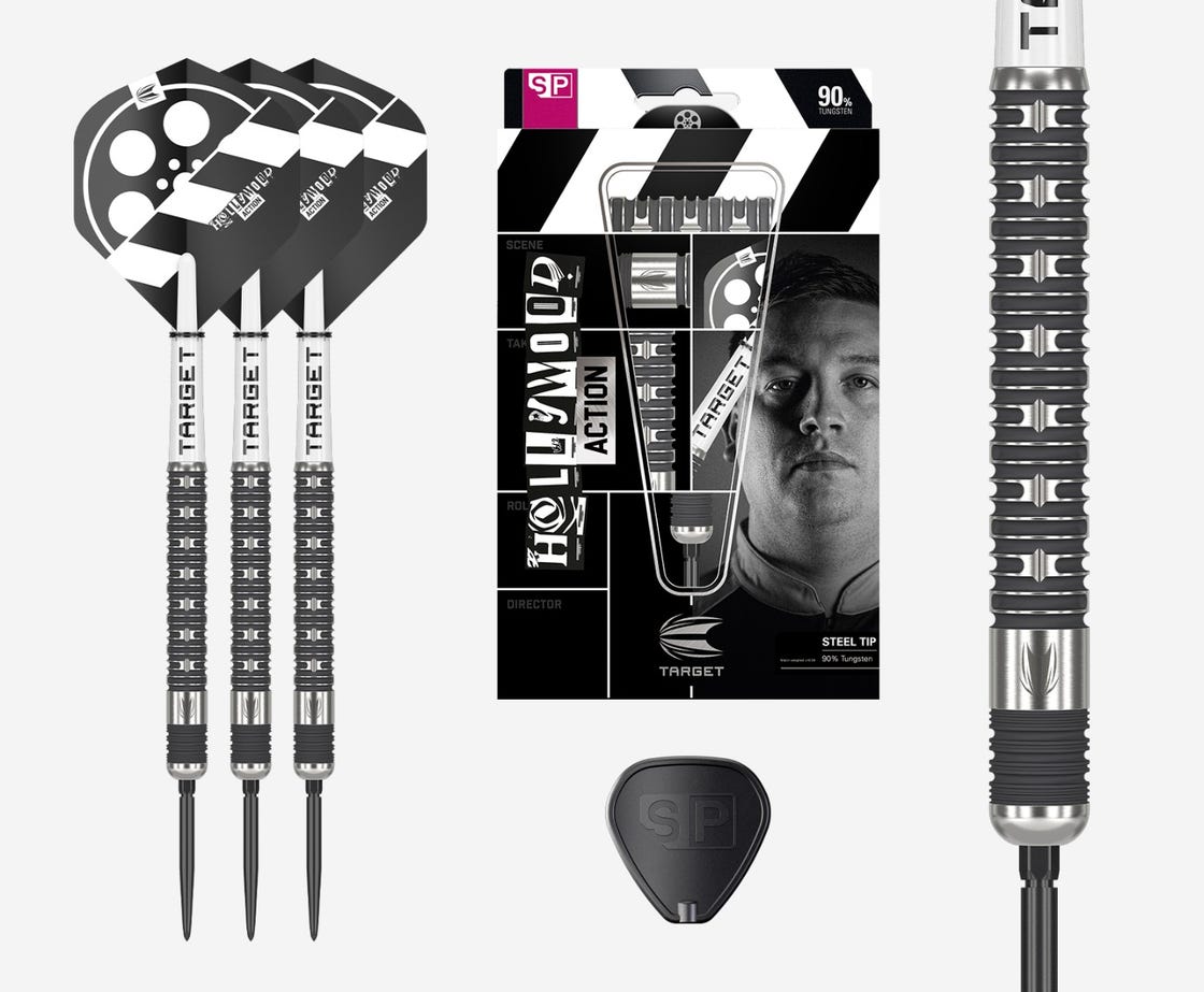 Chris Dobey Hollywood Action SP - 90% - Steel Tip