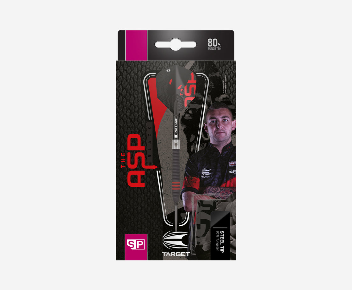 Nathan Aspinall Black SP - 80% - Steel Tip