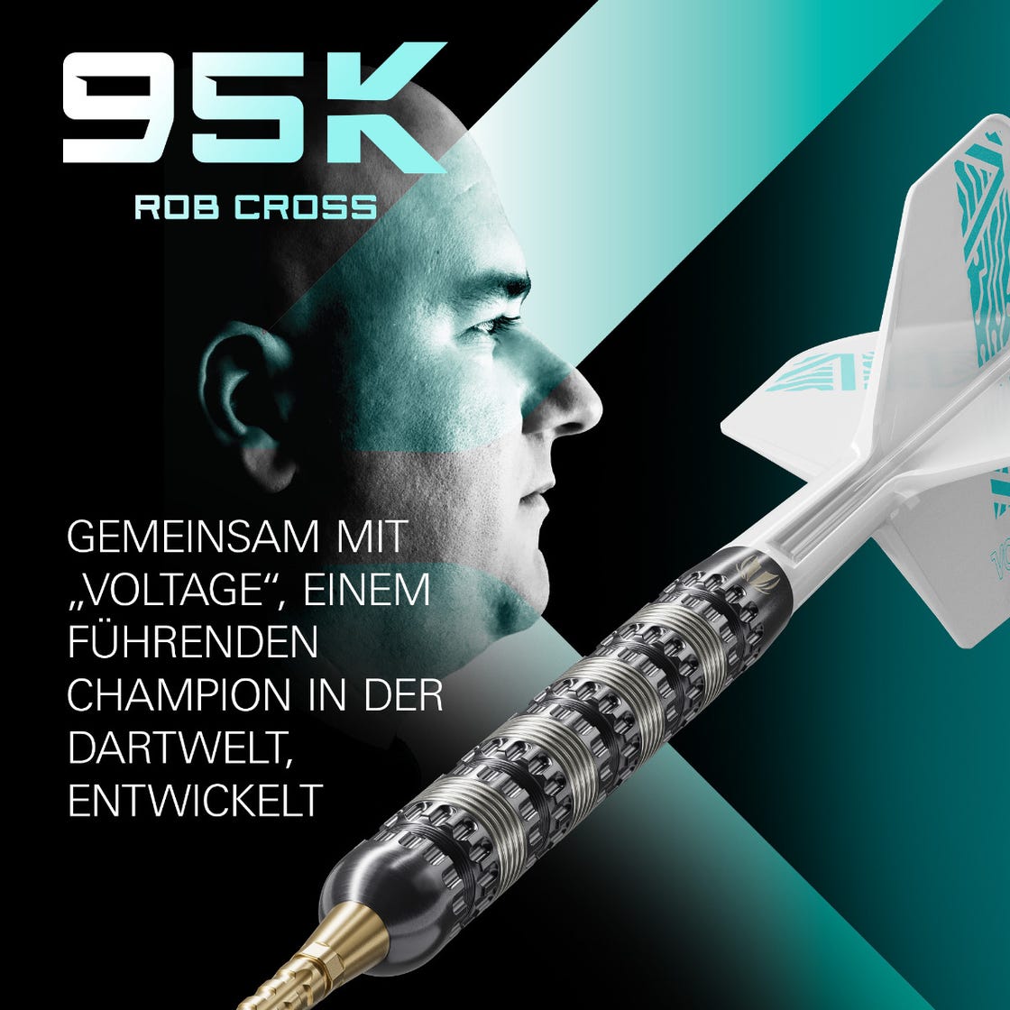 Rob Cross 95K SP - 95% - Steel Tip