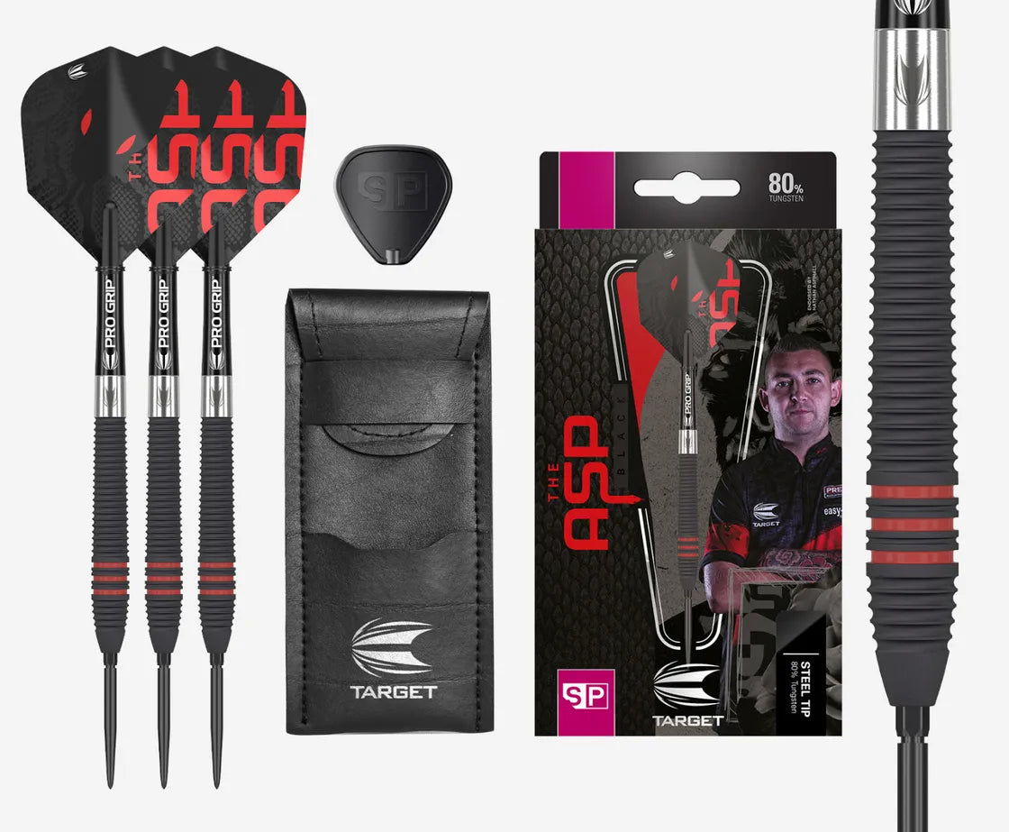 Nathan Aspinall Black SP - 80% - Steel Tip