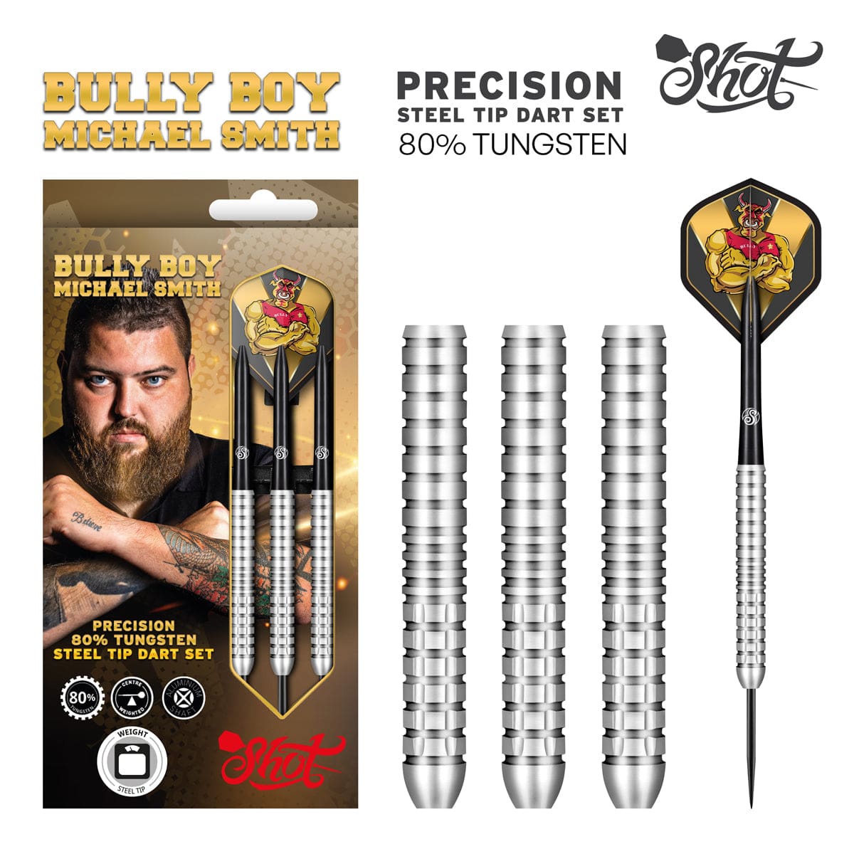 Michael Smith Precision - 80% - Steel Tip