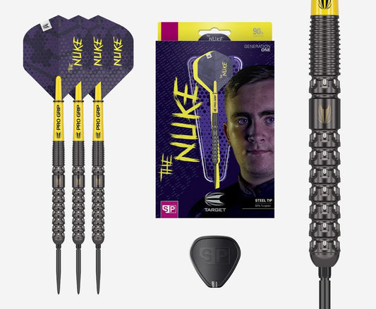 Luke Littler Pixel Black G1 SP - 90% - Steel Tip