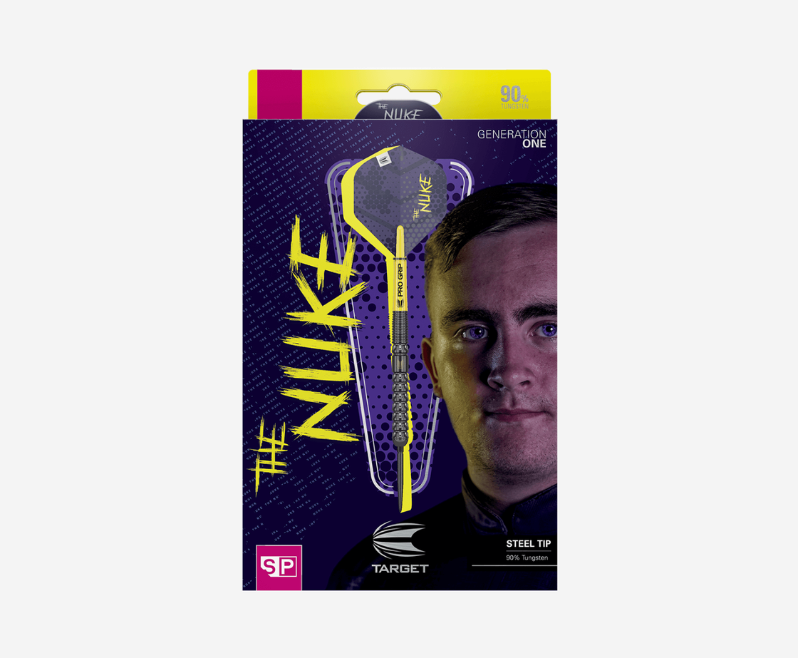 Luke Littler Pixel Black G1 SP - 90% - Steel Tip