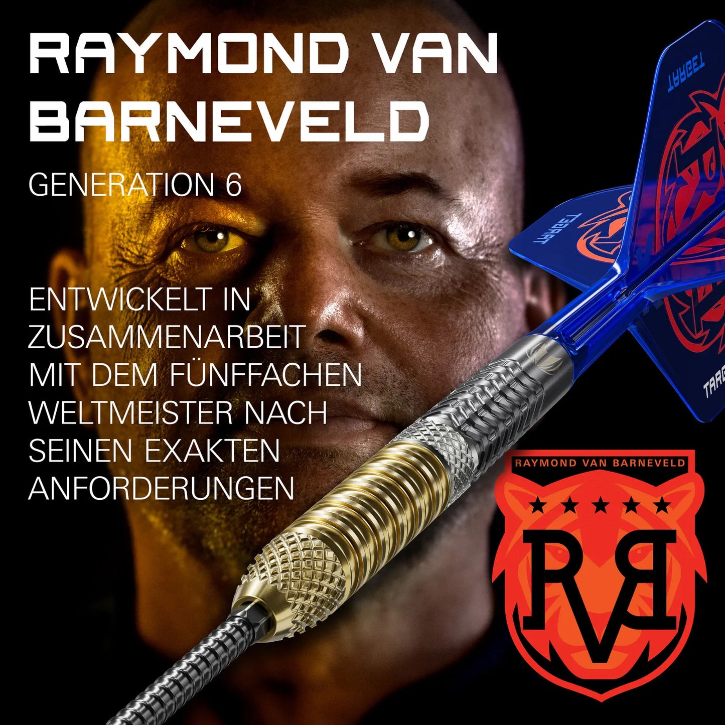 Raymond van Barneveld G6 SP - 95% - Steel Tip