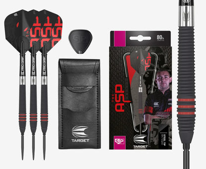 Nathan Aspinall Black SP - 80% - Steel Tip